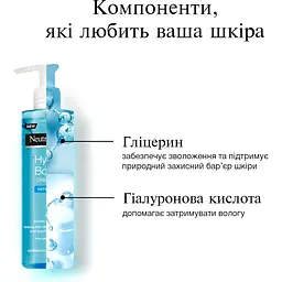 Очищальний гель для шкіри обличчя Neutrogena Hydro Boost 200 мл (90779500) - мініатюра 4
