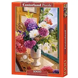 Пазл Castorland Натюрморт із гортензіями 1000 ел. (C-104444)