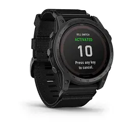Смарт-годинник Garmin Tactix 7 Pro Ballistics Edition Solar Powered with Applied Ballistics and Nylon Band (010-02704-20/21) [71492] - мініатюра 3