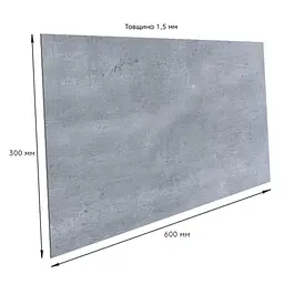 Самоклеюча вінілова плитка Sticker Wall 600х300х1 5мм СВП-110 Глянець SW-00000499 - мініатюра 2