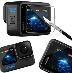 Захисне скло комплект 3 шт для GoPro HERO 12 BeWatch (12203GO12) - мініатюра 7