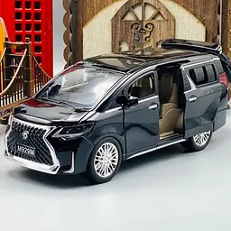 Колекційна металева модель автомобіля АвтоЕксперт Lexus LM300h з інерцією, світлом та звуком 1:24 - мініатюра 5