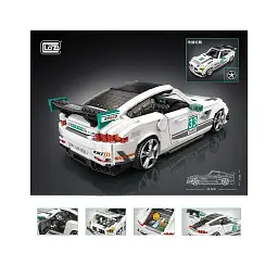 Конструктор LOZ mini Гоночний автомобіль (1128) - мініатюра 4