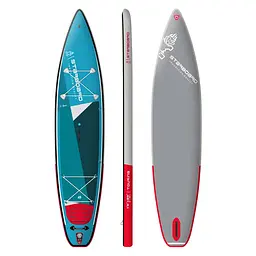 Sup-дошка StarBoard Inflatable Sup 11'6 X 29 X 6 Touring Zen SC Сірий/Синій (1053-2011220601007) - мініатюра 2