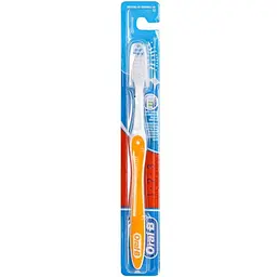 Зубна щітка Oral-B 3-Ефект Fresh Strong 1-2-3 середньої жорсткості помаранчева