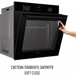 Вбудована духова шафа Perfelli Perla 6D8I Nero - мініатюра 6