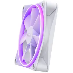 Кулер до корпусу NZXT F120RGB Single (White) (RF-R12SF-W1) - мініатюра 3