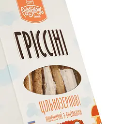Хлібні цільнозернові палички Рум`янець Пшеничні, з висівками, 125 г (885829) - мініатюра 3