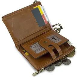 Гаманець універсальний 14681 Vintage світло-коричневий - мініатюра 9