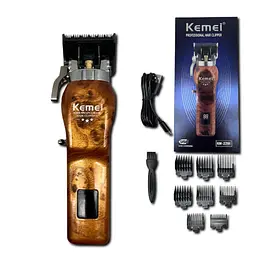 Машинка для стрижки волосся Kemei KM-2291 з бездротовою роботою (42213-KM-2291_924) - мініатюра 3