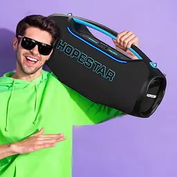 Портативна Bluetooth-колонка Hopestar A60 ULTRA Black - мініатюра 2