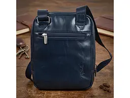 Чоловіча сумка Italico 6056G-15 синя 15×19×5 см TONY PEROTTI sum0029092 - мініатюра 2