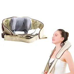 Масажер для шиї та плечей шийний масажер для комірної зони Massager Shoulder Neck Waist Back Legs - мініатюра 2