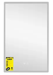 Дзеркало Lidz Orion (OR2) 500х800 мм, прямокутне, з LED-підсвічуванням Touch LDOR500800492911