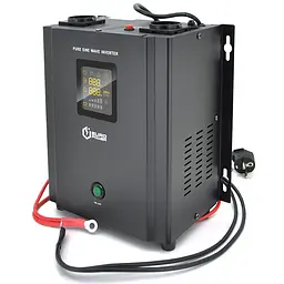 UPS ДБЖ з правильною синусоїдою Europower PSW-EPWM12 500VA, 300W, АКБ 12В, заряд 5/10А - мініатюра 1