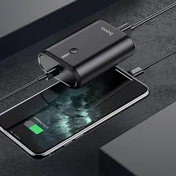 Портативна батарея Hoco Q3 Mayflower PD20W+QC3.0 10000mAh Black - мініатюра 3