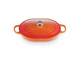 Каструля Le Creuset Oblong Casserole 31 см Flame (21112310902430) - мініатюра 4
