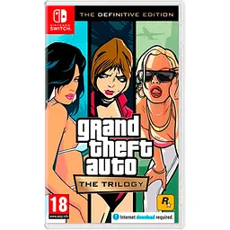 Гра Grand Theft Auto: The Trilogy The Definitive Edition для Nintendo Switch (EN + RU sub) [86922] - мініатюра 1