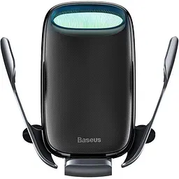 Автомобільний тримач холдер із БЗУ Baseus Wireless Charger Xiaomilky Way Bracket Holder WXHW02-01 Black - мініатюра 5