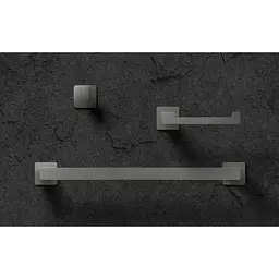 Тримач для рушника Omnires Nelson graphite NL80216GR графіт - мініатюра 2
