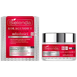 Крем Bielenda Collagen Youth Stimulator Ендоліфтинговий проти зморщок 60+, 50 мл - мініатюра 2