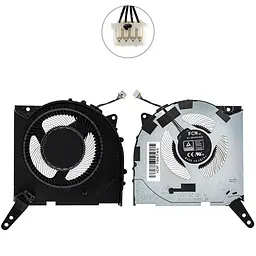 Вентилятор для ноутбука Lenovo (Legion 5 15ARH7H) 12V CPU