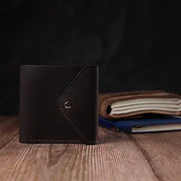 Чоловічий шкіряний гаманець GRANDE PELLE 10,5х10х1,5 см acs0028494 - мініатюра 7