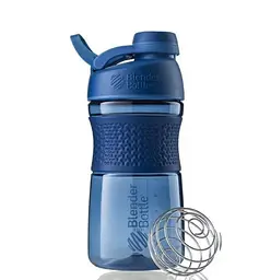 Шейкер спортивний (пляшка) BlenderBottle SportMixer Twist 20oz/590ml Navy (Twist 20oz Navy) - мініатюра 1