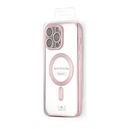 Чохол Ductil Metallic Edge with MagSafe (Protected Camera & Lens) iPhone 14 Pro Max Pink - мініатюра 2