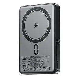 Зовнішній аккумулятор ACEFAST M17 PD20W/22.5W magnetic fast charging power bank with stand 10000mAh