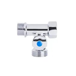 Кран приладовий кульовий SD Plus 1/2"х3/4"х1/2" ЗЗВ SD186W152015 - мініатюра 3