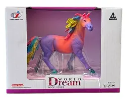 Фігурка коня фіолетового, витончений дизайн, Dino Toys
