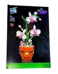Конструктор квіти Flowers Zuanma NO116-10 деталі 379 - мініатюра 2