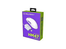 Миша Hator Hellyberry HM47 Wireless White-Violet - мініатюра 8