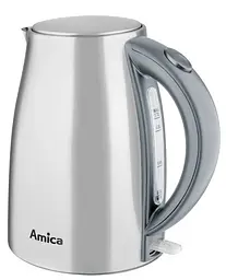 Електрочайник Amica KF 3039 1.7 л сріблястий - мініатюра 2