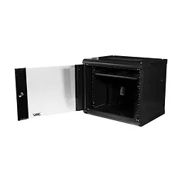 Комутаційна шафа NVC-9U/600x450x500 Black (25-00069) - мініатюра 3
