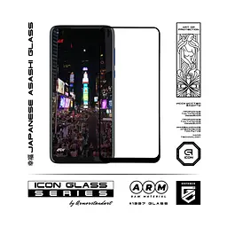 Захисне скло для Motorola G8, Icon, 2.5D загартоване скло, повне проклеювання, глянсове, удароміцне, з олеофобним покриттям, сумісне з чохлами, міцність 9H, проста установка, ArmorStandart (ARM57653) - мініатюра 2