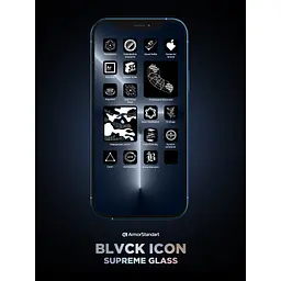 Скло захисне Armorstandart Supreme Black Icon Apple iPhone 17 Pro Max (ARM86401) - мініатюра 11