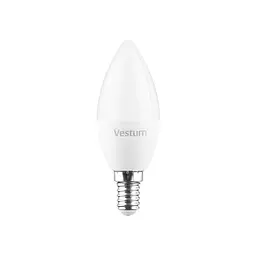 Лампочка Vestum LED C37 6W 3000K 220V E14 (1-VS-1304)