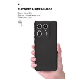 Чохол до мобільного телефона Armorstandart ICON Motorola Edge 50 Ultra Camera cover Black (ARM77309) - мініатюра 7