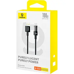 Кабель Baseus Gem Fast-Charging Cable USB to Type-C 100W 2m P10373002111-01 Black - мініатюра 5