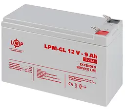Акумуляторна батарея для ДБЖ LogicPower GEL 12 V / 9 А*ч (6563) - мініатюра 2