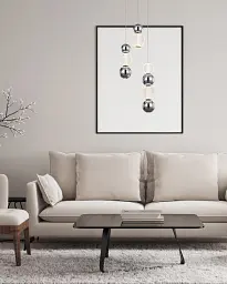 Підвісний світильник, люстра Italux PND-83728-21W-3K-CH Oter Led 4x21W 3000K 1300Lm IP20 - мініатюра 2