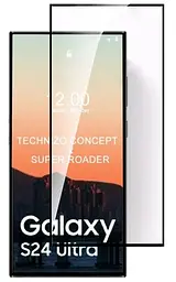 Захисне скло DK для Samsung Galaxy S24 Ultra S928 Full Glue 017501 black - мініатюра 3