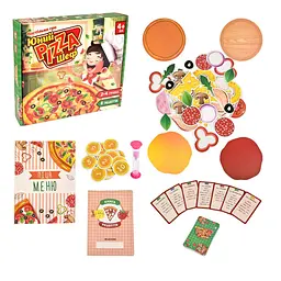 Настільна гра Юний Pizza Шеф 30781 інгредієнти для піци 6 рецептов - мініатюра 2
