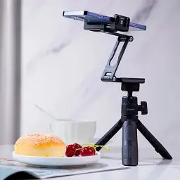Тримач для телефона Ulanzi Vijim Multifunctional Crab Tripod UV-3042 HP004 Black - мініатюра 5