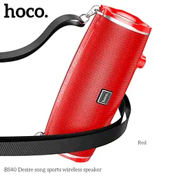 Портативна акустика Hoco Desire song sports wireless speaker BS40 14 Вт синя - мініатюра 3