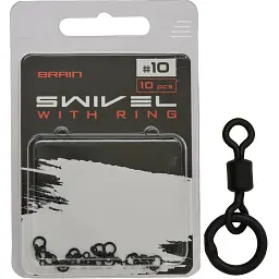 Вертлюжок Brain Swivel With Ring #10 (10 шт/уп) SGCA-8013-10
