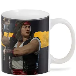 Кухоль GeekLand Mortal Kombat Мортал Комбат лю кан MK.02.46 330 мл білий - мініатюра 3