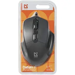 Мишка Defender Datum MB-347 Black (52347) - мініатюра 4